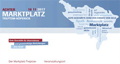 Desktop Screenshot of marktplatz-treptow-koepenick.de