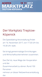 Mobile Screenshot of marktplatz-treptow-koepenick.de