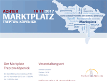 Tablet Screenshot of marktplatz-treptow-koepenick.de